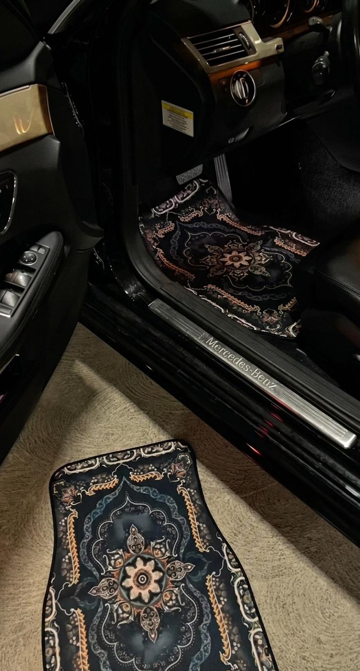 Premium Quality Persian Car Rugs - Universal Size | Elevate your Cars Interior Game now!!!