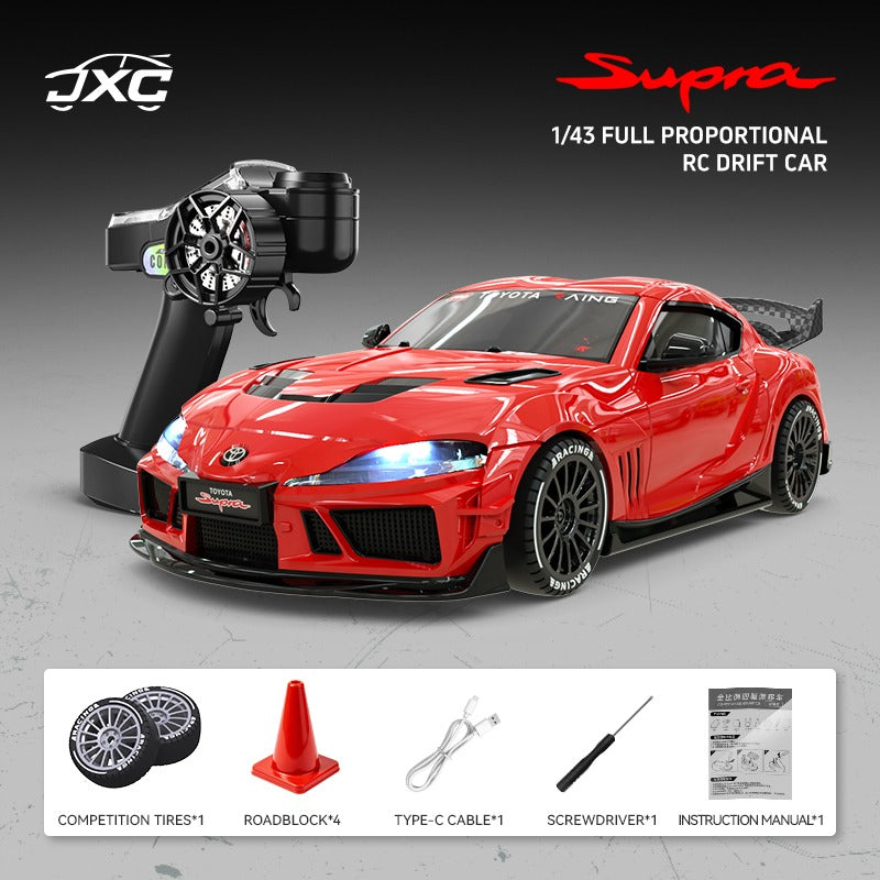 Official Licensed Supra MK5 1/43 | Drift RC Car With Gyro (Limited Edition)