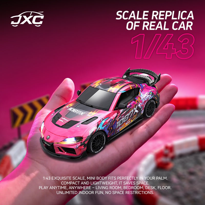 Official Licensed Supra MK5 1/43 | Drift RC Car With Gyro (Limited Edition)