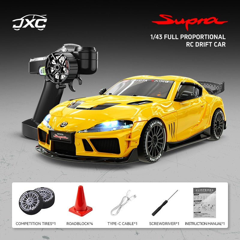Official Licensed Supra MK5 1/43 | Drift RC Car With Gyro (Limited Edition)
